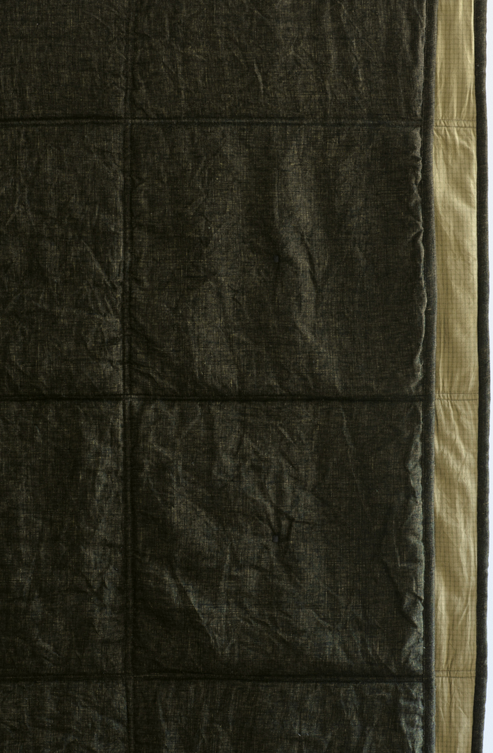 Bianca Lorenne Noma Midnight Moss Bedspread | Luxury Linen Bedspread NZ image 3